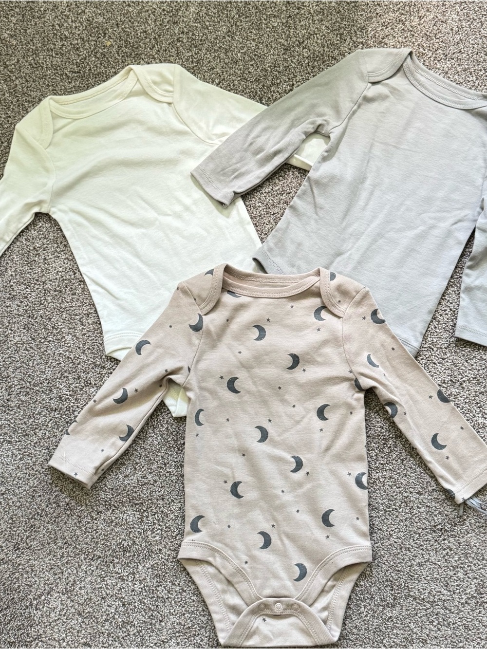 6-9 Months Long Sleeve Bodysuit Onesies